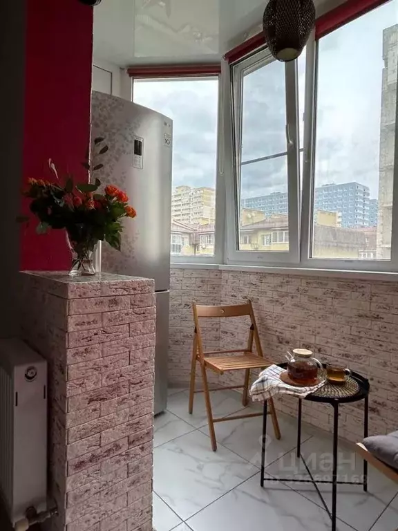 1-к кв. Краснодарский край, Краснодар Музыкальный мкр, ул. Имени ... - Фото 2