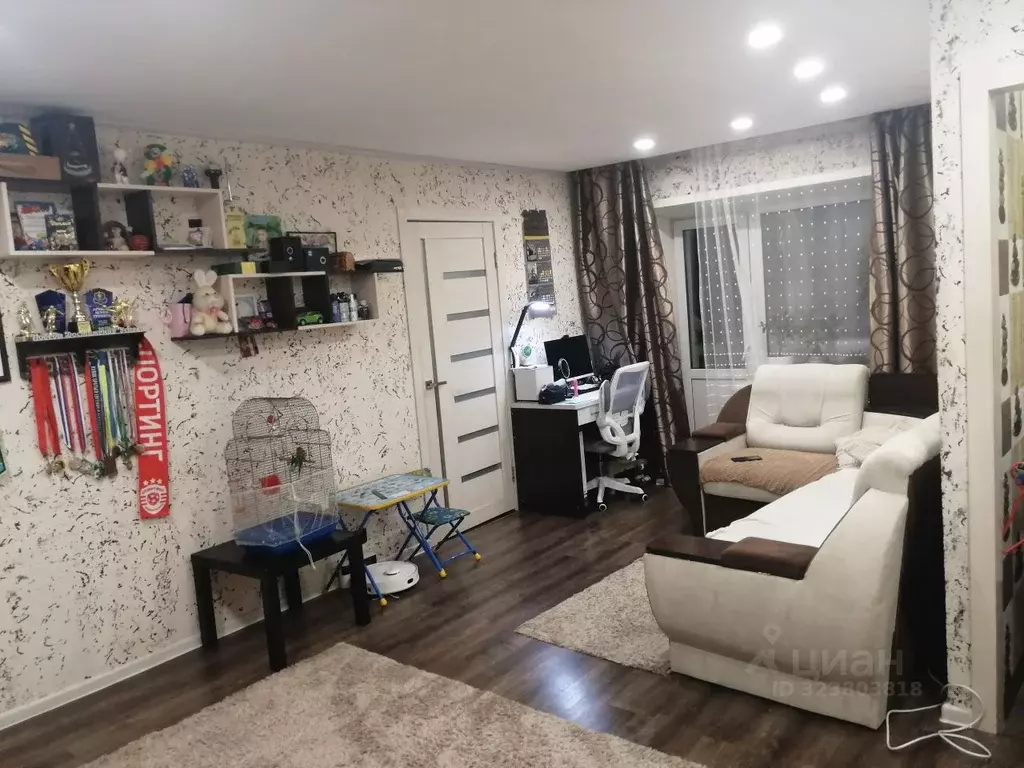 2-к кв. Алтайский край, Барнаул ул. Георгия Исакова, 145 (44.6 м) - Фото 1