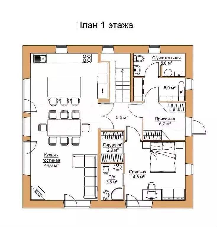 Дом 280 м на участке 8,5 сот. - Фото 0