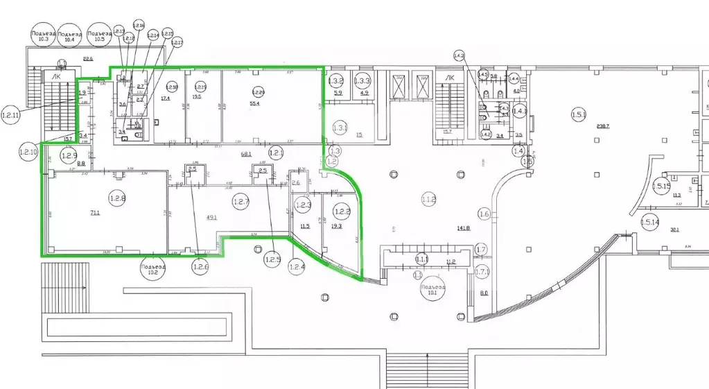Помещение свободного назначения в Москва ул. Годовикова, 9С10 (342 м) - Фото 2