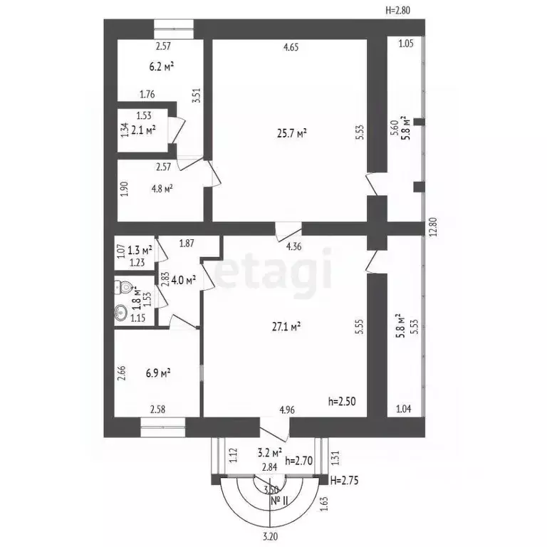 Офис в Башкортостан, Стерлитамак ул. Худайбердина, 95 (95 м) - Фото 2