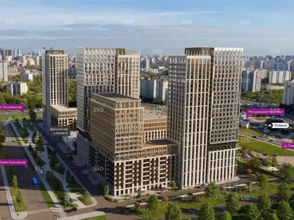 Торговая площадь в Москва Страна Озерная жилой комплекс (109 м) - Фото 1