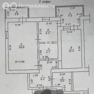 2-комнатная квартира: Анапа, Северный переулок, 1 (70.6 м) - Фото 0