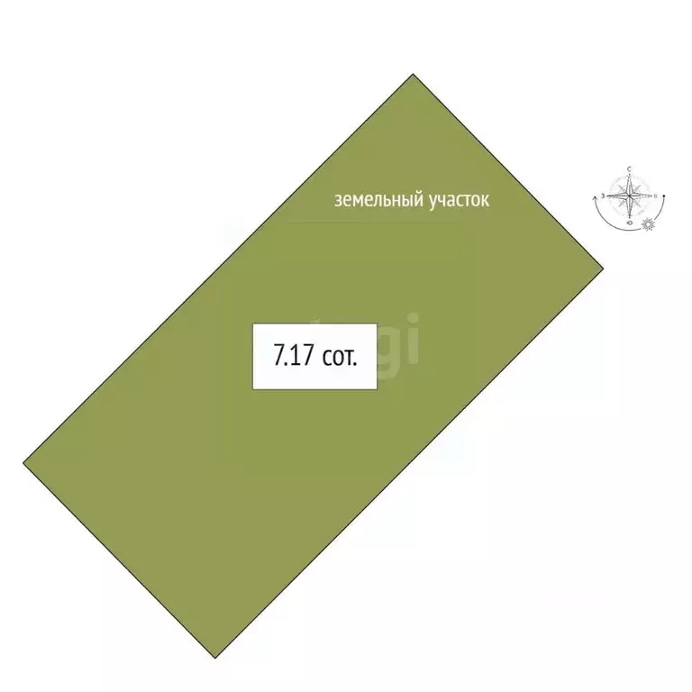 Участок в Новосибирская область, Бердск ул. Изумрудная, 11 (7.17 сот.) - Фото 2