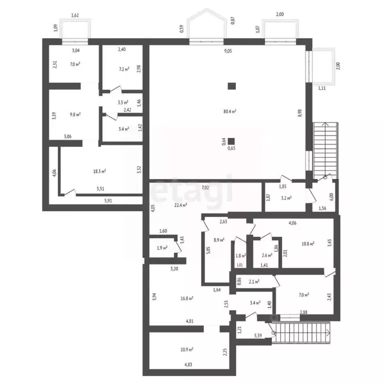 Помещение свободного назначения в Амурская область, Благовещенск ... - Фото 2