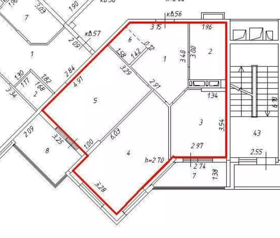 2-комнатная квартира: Краснодар, микрорайон 2-я Площадка, улица ... - Фото 1