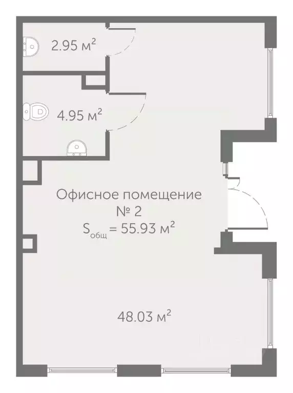 Помещение свободного назначения в Санкт-Петербург пос. Шушары, ... - Фото 1