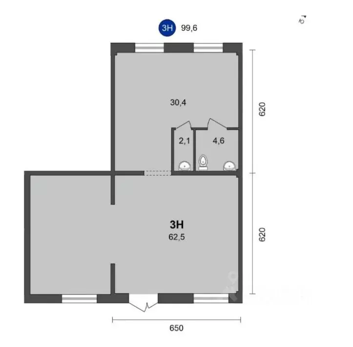 Помещение свободного назначения в Иркутская область, Иркутск ул. ... - Фото 2