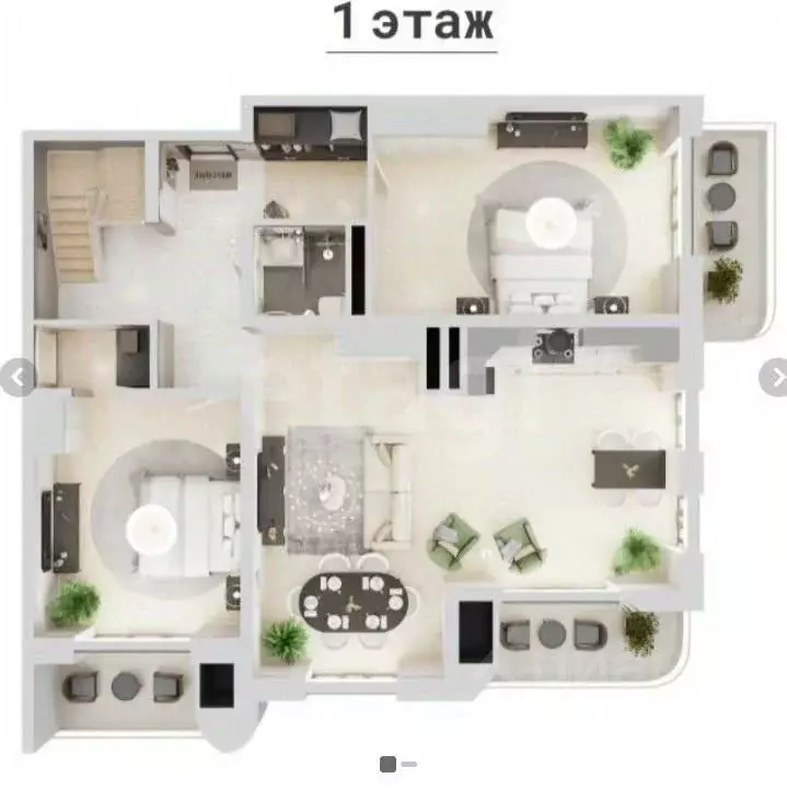 4-к кв. Крым, Ялта муниципальный округ, Кореиз пгт спуск Парковый, 7 ... - Фото 1