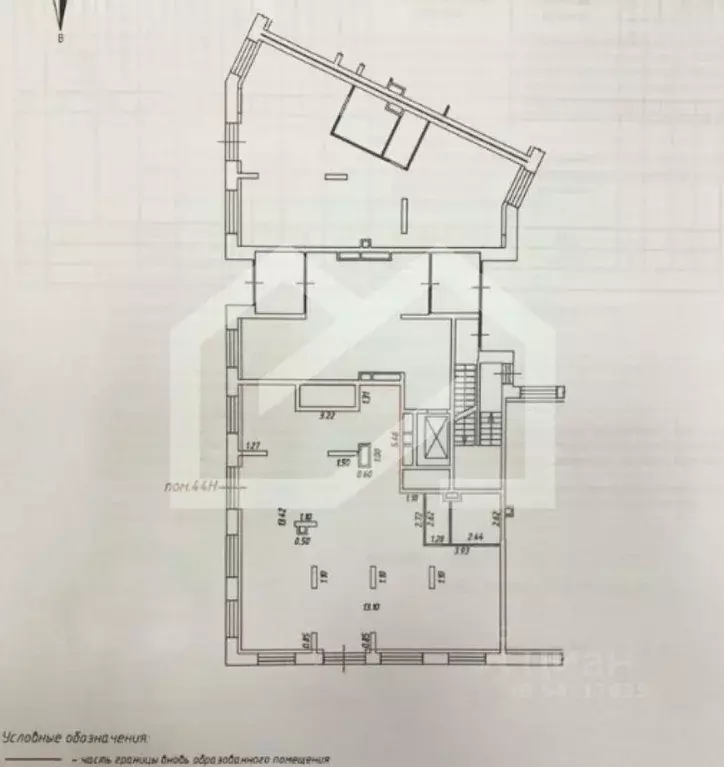 Помещение свободного назначения в Москва Измайловский проезд, 5А (140 ... - Фото 2