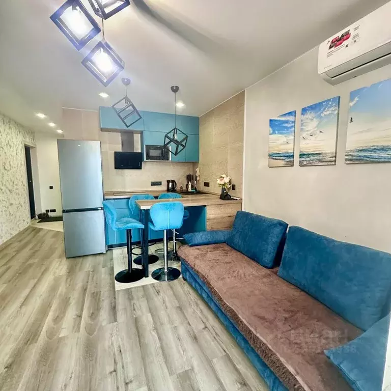 2-к кв. Приморский край, Владивосток ул. Басаргина, 6Бк1 (38.0 м) - Фото 1