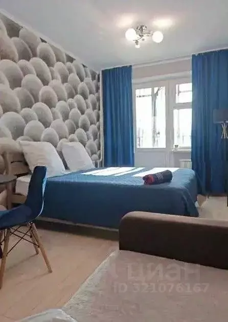 1-к кв. Красноярский край, Красноярск ул. Вильского, 32 (34.0 м) - Фото 1