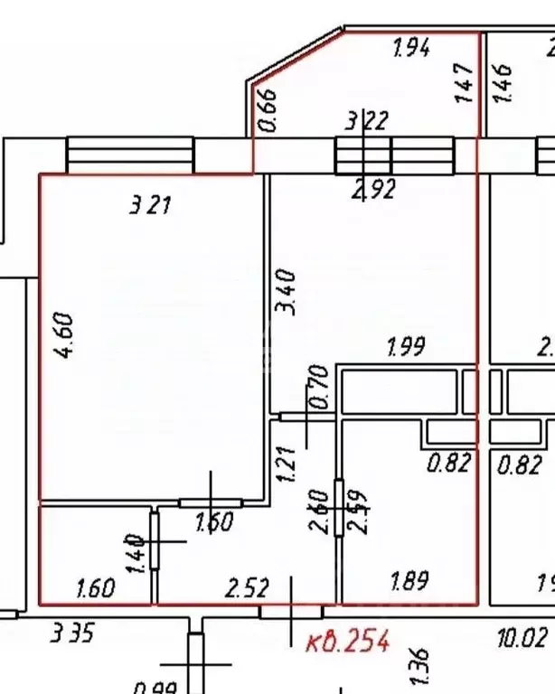 1-к кв. Московская область, Балашиха ул. Дмитриева, 14 (35.0 м) - Фото 2