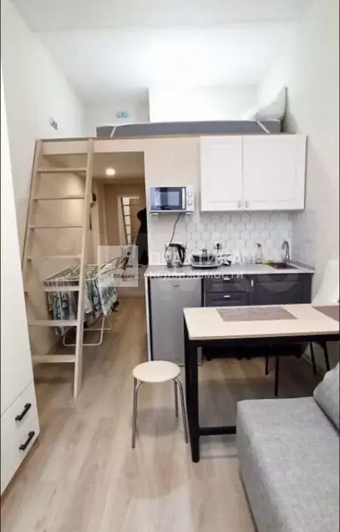 Квартира-студия, 14,8 м, 4/5 эт. - Фото 0