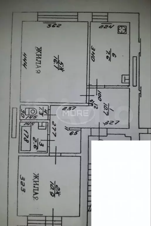 2-к. квартира, 49,2 м, 4/5 эт. - Фото 0