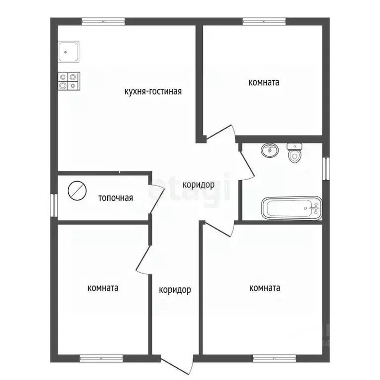 Дом в Воронежская область, Новоусманский район, с. Бабяково Заливной ... - Фото 2