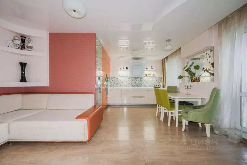 Квартира, 3 комнаты, 76.8 м - Фото 2