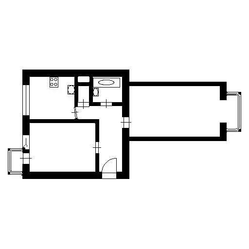 2-к кв. Санкт-Петербург Новгородская ул., 27 (54.4 м) - Фото 2