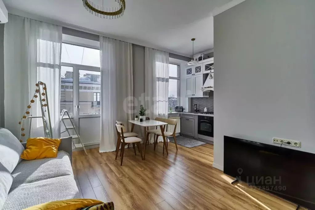 1-к кв. Санкт-Петербург ул. Фрунзе, 5 (46.6 м) - Фото 2