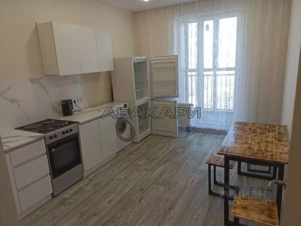 1-к кв. Красноярский край, Красноярск Свободный просп., 66М (40.0 м) - Фото 2