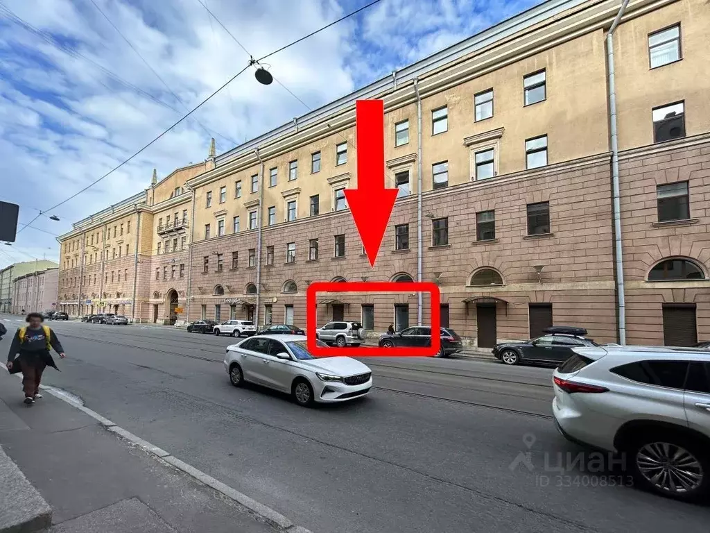 Помещение свободного назначения в Санкт-Петербург ул. Чапаева, 5 (107 ... - Фото 1