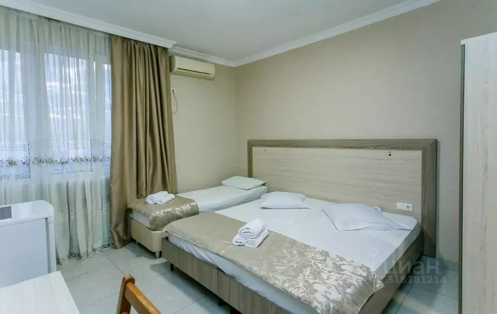 Комната Краснодарский край, Сочи ул. Просвещения, 85А (17.0 м) - Фото 0