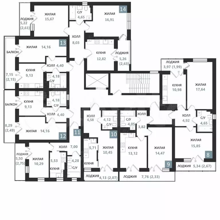Квартира-студия, 29,9 м, 2/5 эт. - Фото 1
