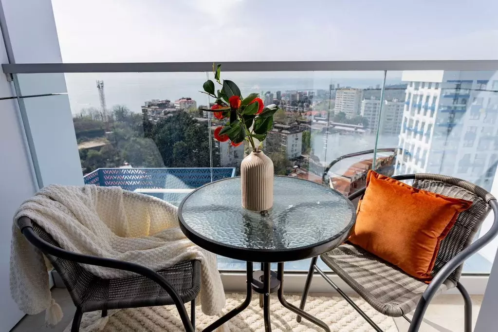 Студия Краснодарский край, Сочи Бытха мкр, ул. Бытха, 12/1с1 (21.0 м) - Фото 1