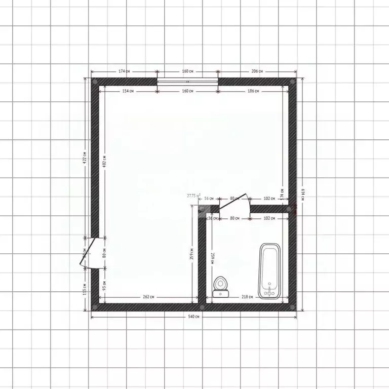 Комната Липецкая область, Липецк Звездная ул., 16 (16.0 м) - Фото 2