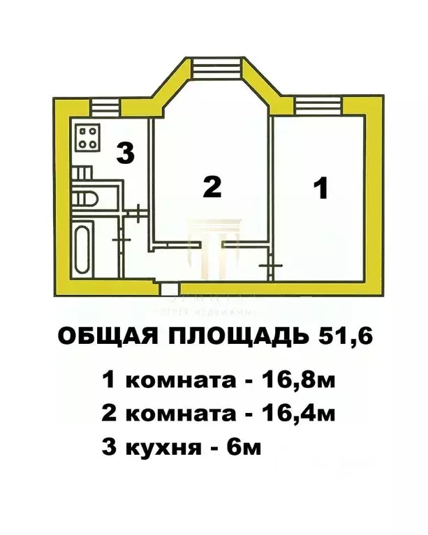 2-к кв. Санкт-Петербург Баррикадная ул., 10К1 (51.6 м) - Фото 1