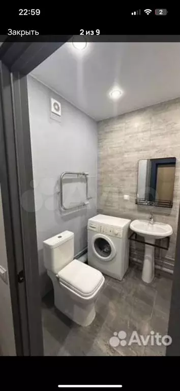 Квартира-студия, 22,6 м, 9/10 эт. - Фото 1