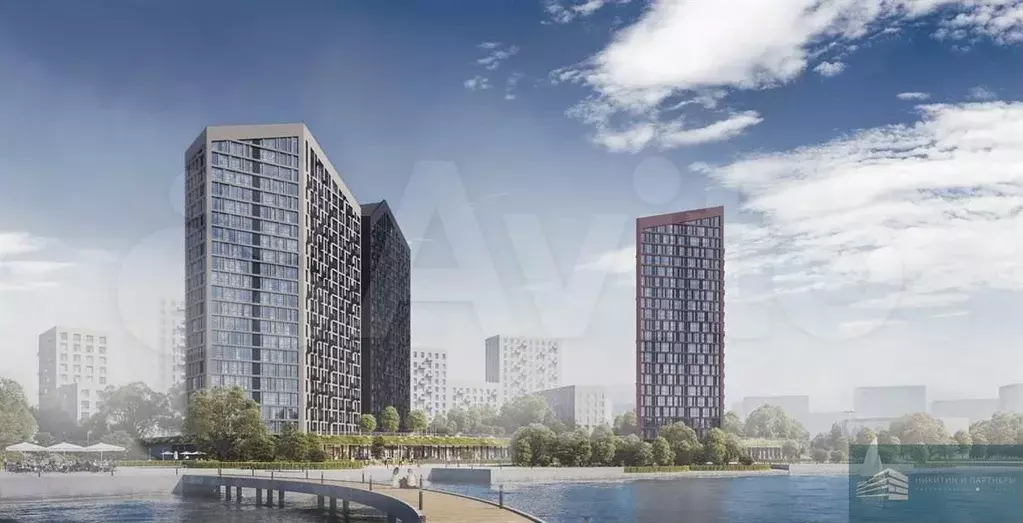 1-к. квартира, 46,7 м, 4/21 эт. - Фото 1
