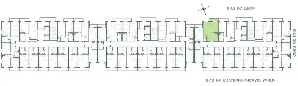 1-комнатная квартира: Мурино, Екатерининская улица, 11 (30.3 м) - Фото 1