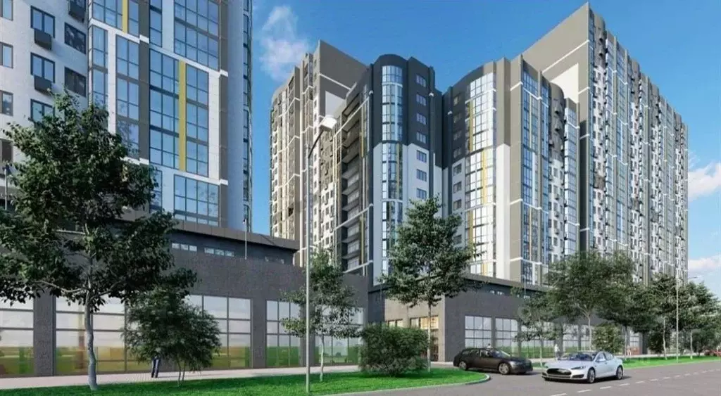 1-к кв. Краснодарский край, Краснодар Уральская ул., 100/6 (39.71 м) - Фото 1