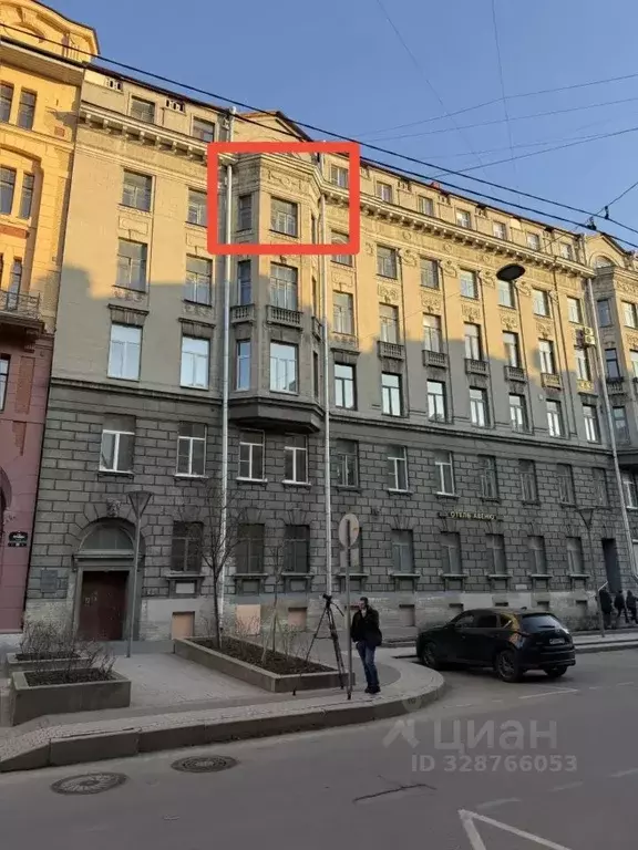 Комната Санкт-Петербург ул. Правды, 22 (35.0 м) - Фото 1