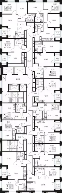 2-к кв. Нижегородская область, Нижний Новгород Глоракс Левобережный ... - Фото 2