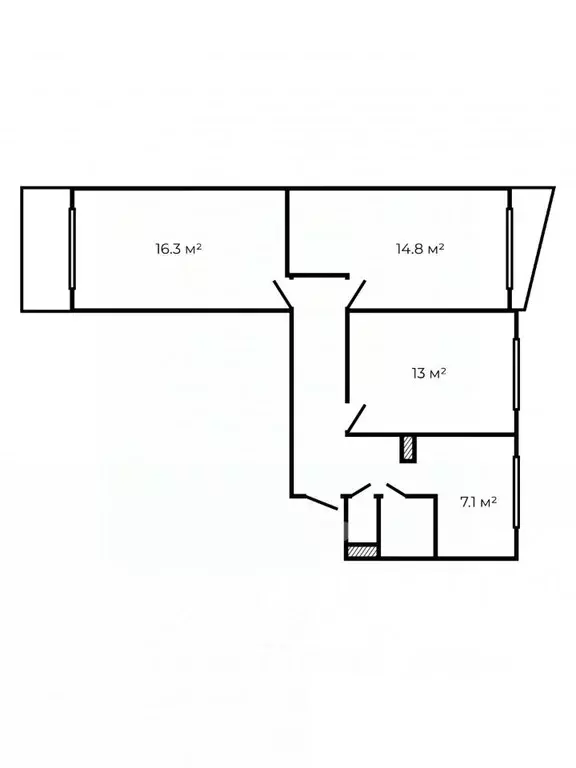 3-к кв. Москва Саянская ул., 13К3 (63.6 м) - Фото 1