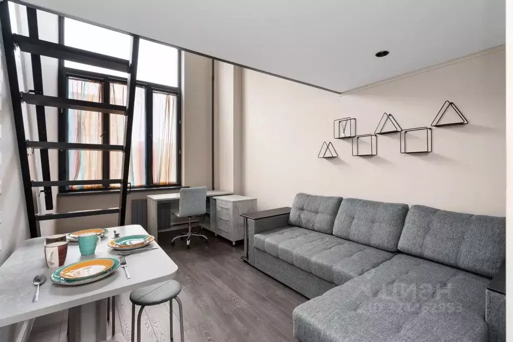 Студия Москва Ленинградский просп., 80к66 (24.0 м) - Фото 1