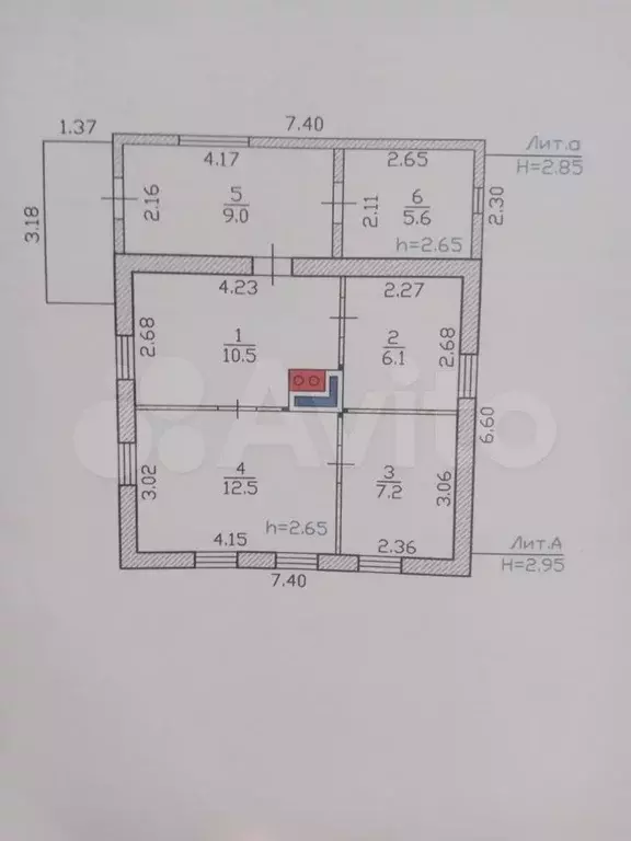 Дом 50,9 м на участке 5 сот. - Фото 0