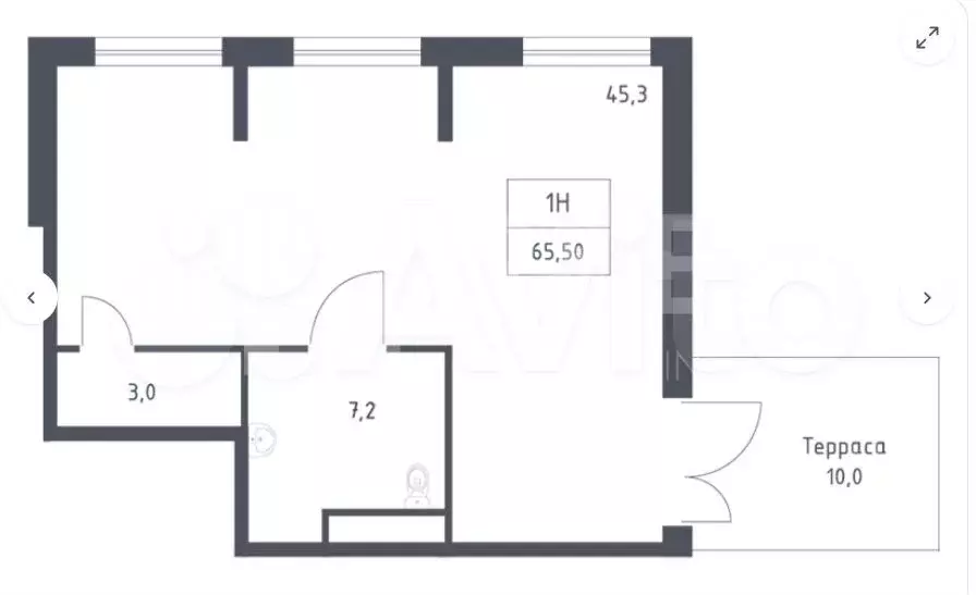 Продам помещение свободного назначения, 63.9 м - Фото 0