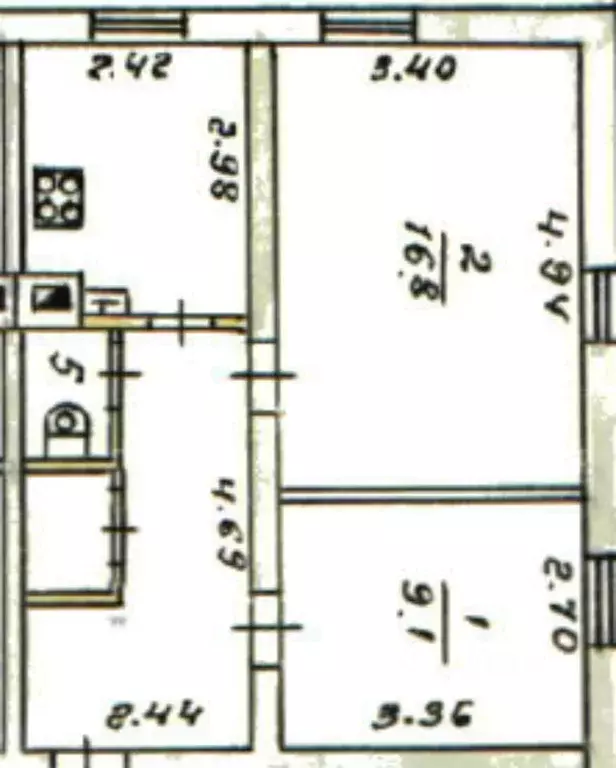 2-к кв. Московская область, Павловский Посад пер. 2-й Карповский, 2Б ... - Фото 0