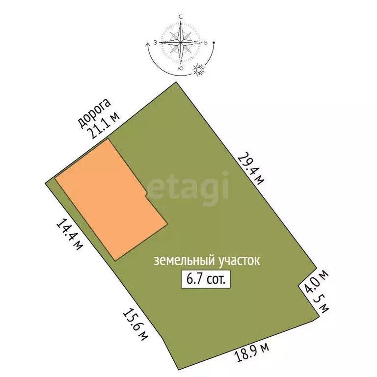 Дом в Ялуторовск, улица Губина (104 м) - Фото 1