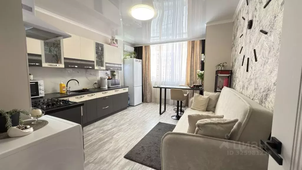 1-к кв. Адыгея, Тахтамукайский район, Яблоновский пгт ул. Тургеневское ... - Фото 2