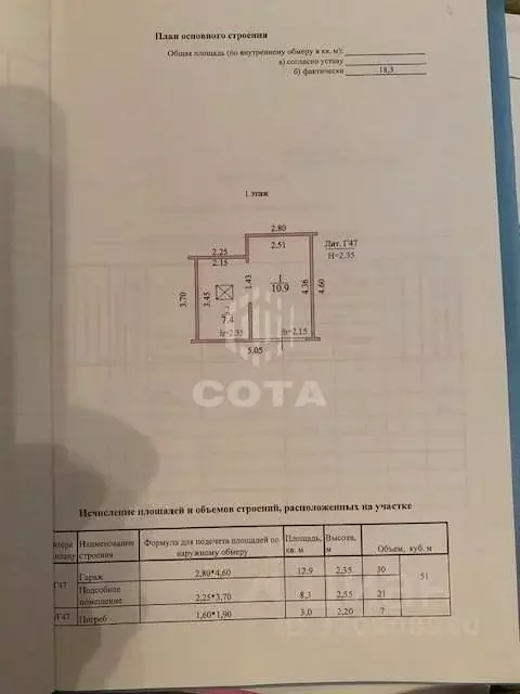 Гараж в Воронежская область, Воронеж Пушкинская ул., 22 (23 м) - Фото 1