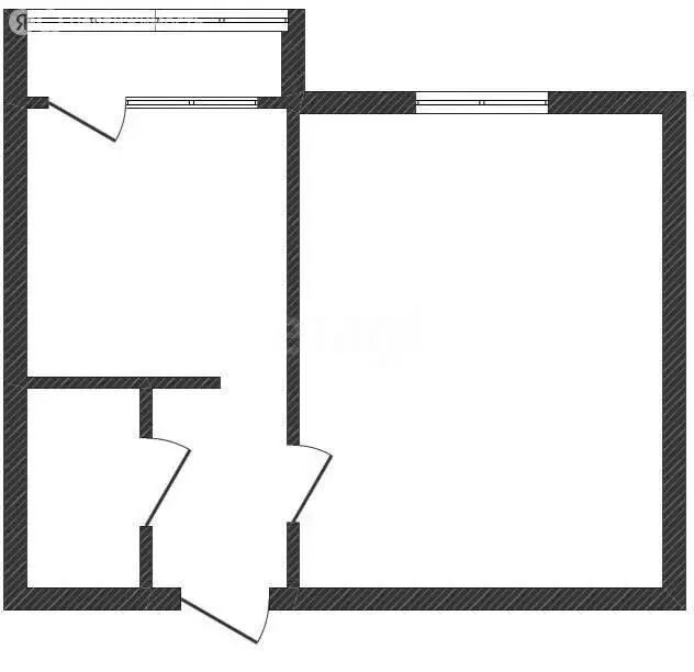 1-комнатная квартира: Тверь, Октябрьский проспект, 99 (36 м) - Фото 1