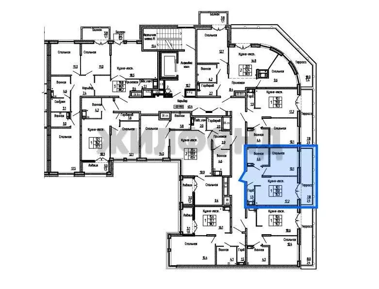 1-комнатная квартира: Новоселье, Невская улица, 4 (35.3 м) - Фото 0