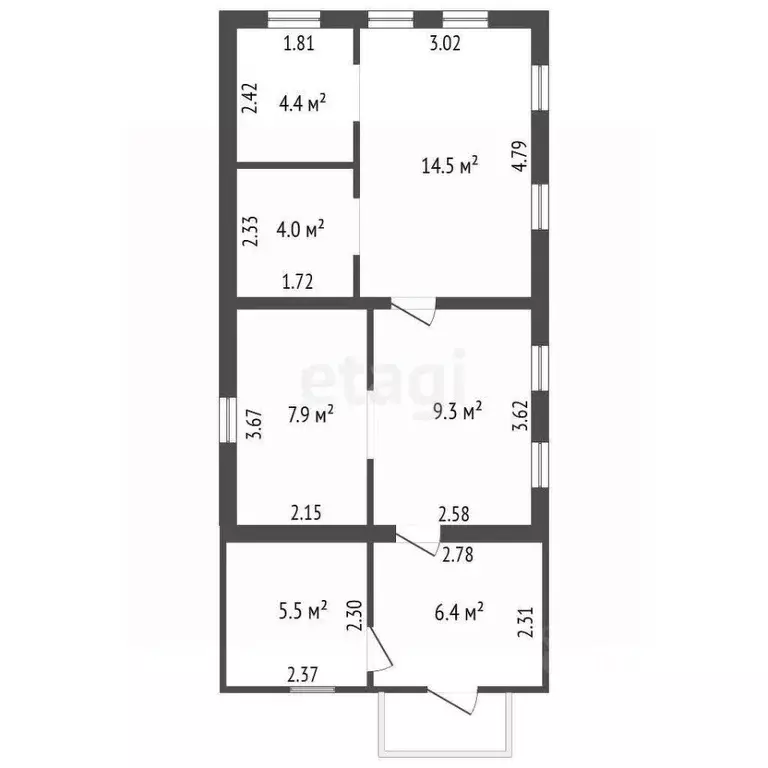 Дом в Башкортостан, Стерлитамакский район, Отрадовский сельсовет, д. ... - Фото 2