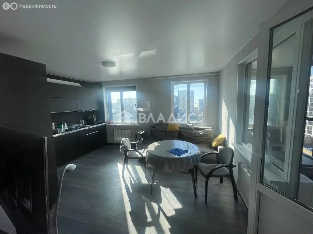 1-комнатная квартира: Санкт-Петербург, улица Вадима Шефнера, 12к1 ... - Фото 1