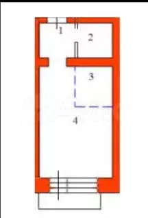 Квартира-студия, 29,2 м, 1/3 эт. - Фото 0