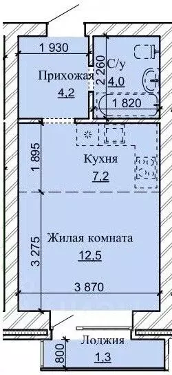 1-к кв. Алтайский край, Барнаул городской округ, Южный рп ул. Герцена, ... - Фото 0